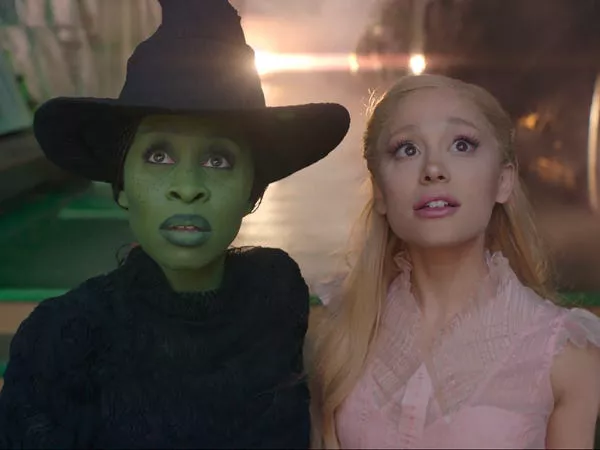 Cynthia Erivo and Ariana Grande in 'Wicked.' Universal Pictures