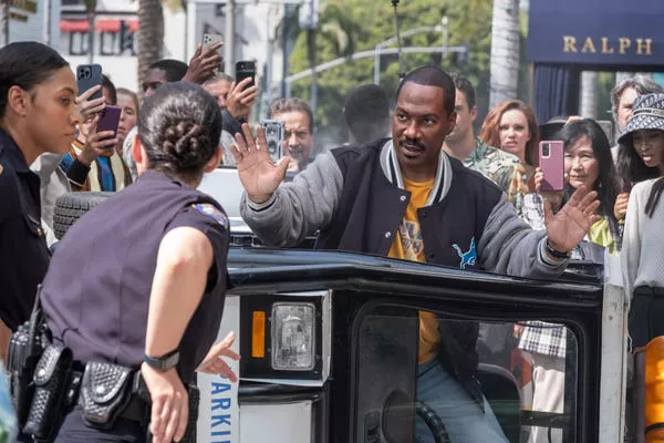 Eddie Murphy as Axel Foley in 'Beverly Hills Cop: Axel F.' Melinda Sue Gordon / Netflix