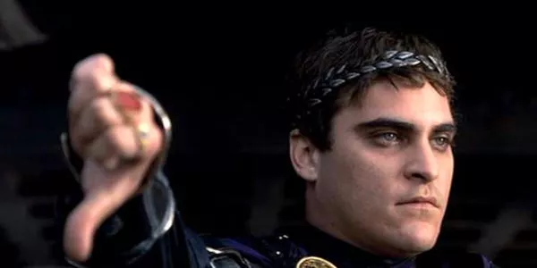 Joaquin Phoenix en 'Gladiador'.