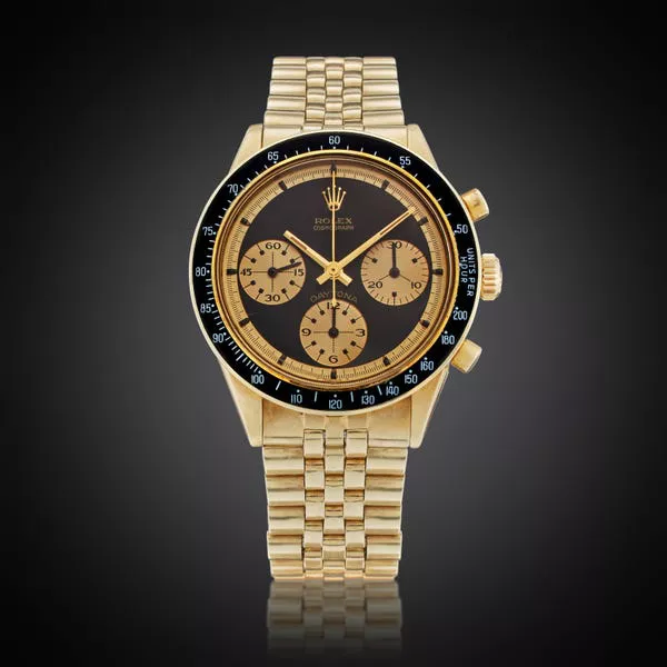 Brady's Rolex Daytona 'John Player Special' sold for $1.14 million.