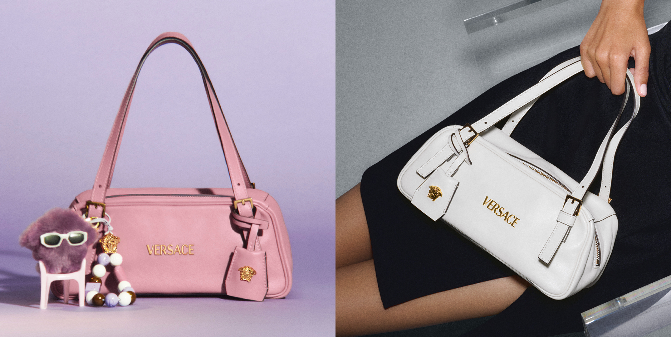 La Nueva Tag Bag de Versace: El Lienzo Perfecto para Tus Charms