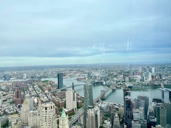 Una vista desde One World Observatory.