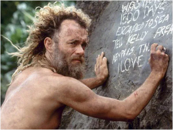 Tom Hanks as Chuck Noland in 'Cast Away.'