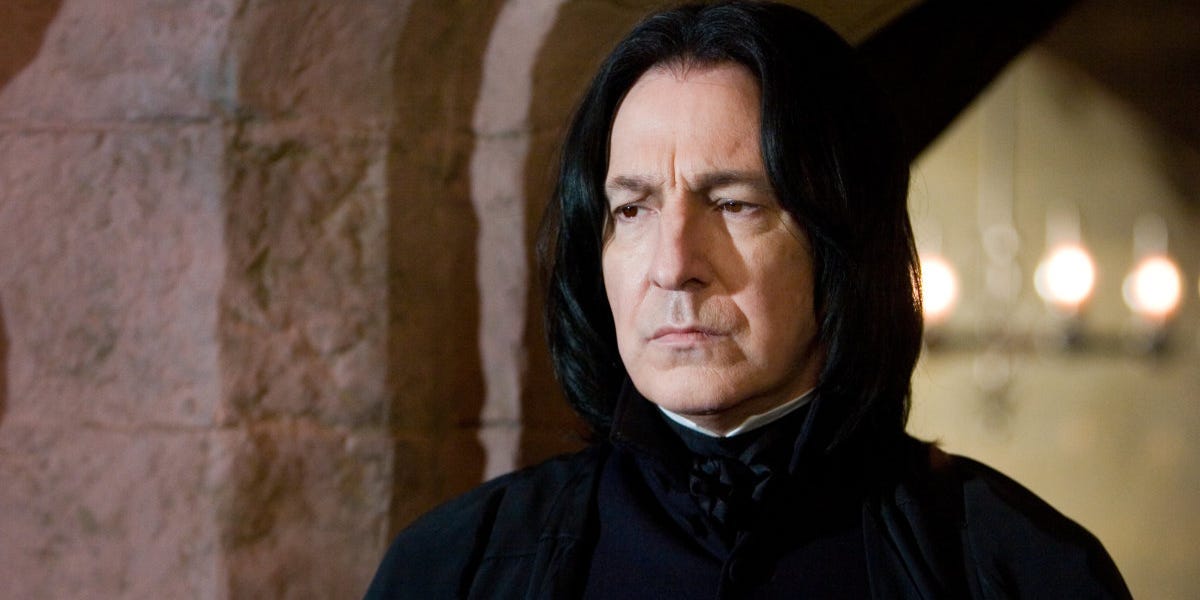 13 secretos sobre Severus Snape que los fanáticos de 'Harry Potter' pueden no recordar