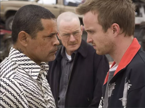 Aaron Paul said the injury occurred during the scene where Jessie fights Tuco.