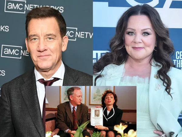 Clive Owen and Melissa McCarthy will play JonBenét Ramsey's parents. Michael Tullberg/Getty Images; Helen H. Richardson/The Denver Post/Getty Images; Alberto E. Rodriguez/Getty Images