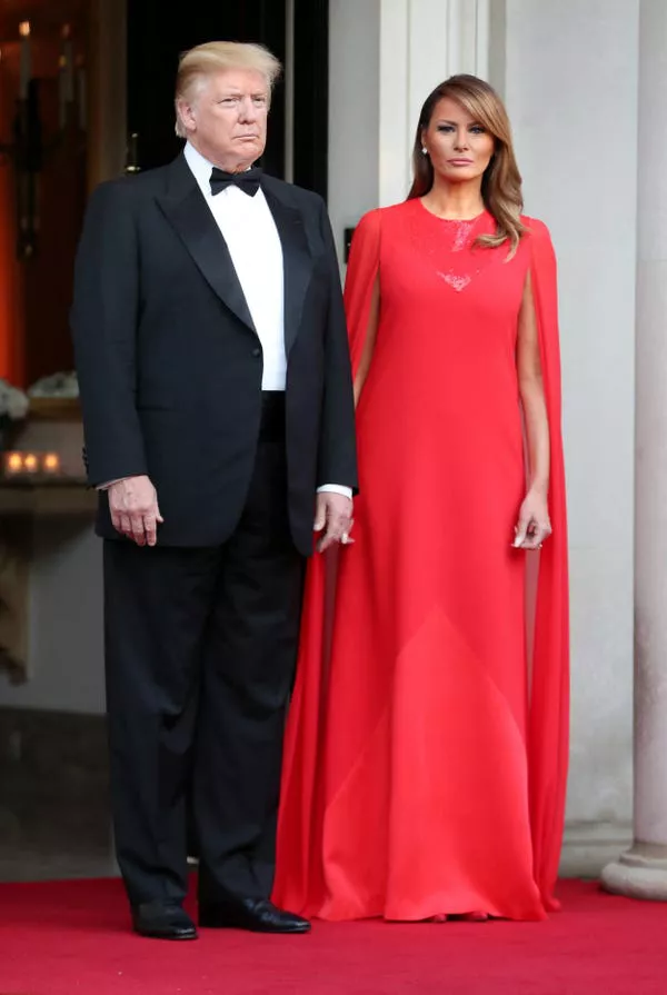 Donald y Melania Trump en junio de 2019