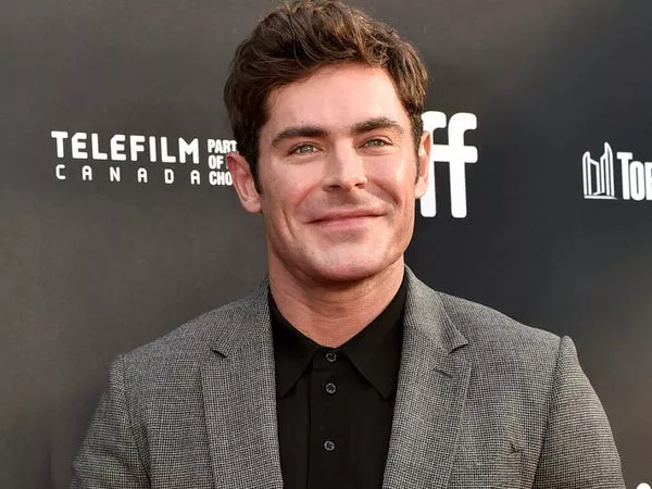 Zac Efron en septiembre de 2022