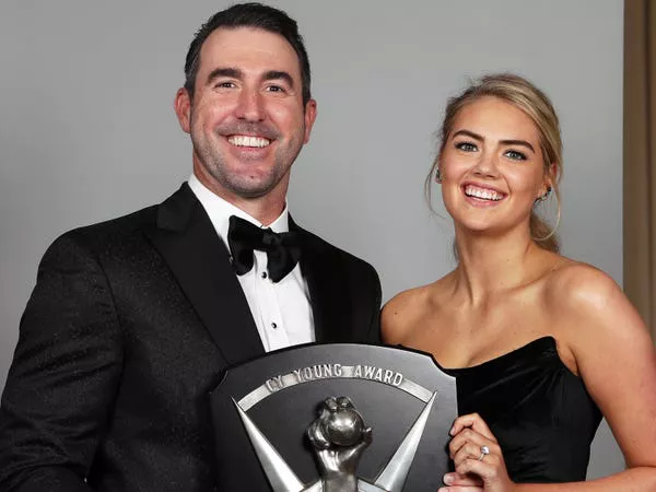 Justin Verlander y Kate Upton están casados desde 2017. Mary DeCicco/Stringer/MLB Photos via Getty Images