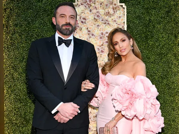 Jennifer Lopez solicitó el divorcio de Ben Affleck en agosto de 2024. Michael Buckner/Contributor/Golden Globes 2024/Golden Globes 2024 via Getty Images