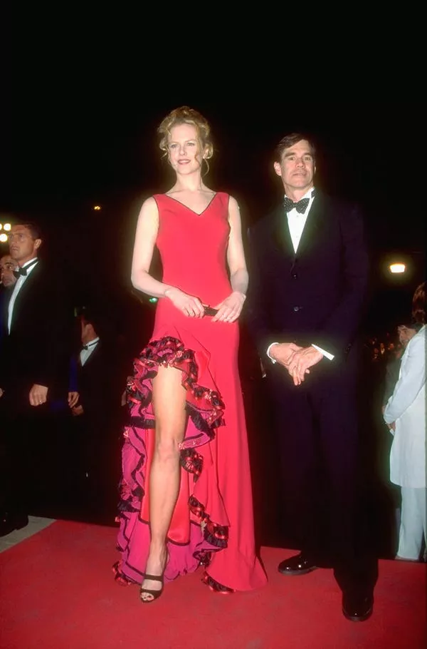 Kidman en el Festival de Cine de Cannes para un estreno de 'To Die For' en mayo de 1995.