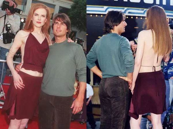 Nicole Kidman y Tom Cruise en el estreno de 'Eyes Wide Shut' el 13 de julio de 1999.