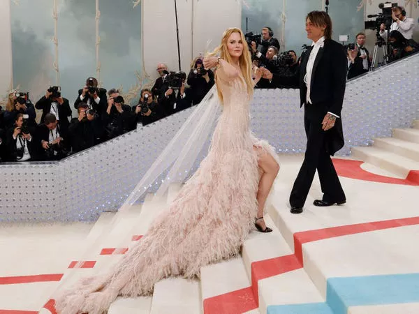 Nicole Kidman y Keith Urban asistieron a la Met Gala 2023 el 1 de mayo de 2023.