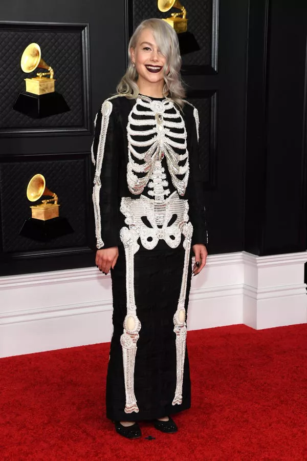 Phoebe Bridgers at the 63rd Grammy Awards on March 14, 2021.