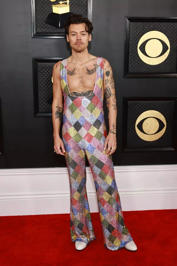 Harry Styles at the 65th Grammy Awards.