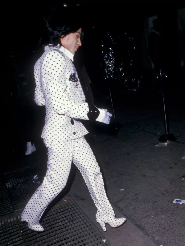 Prince at the 1988 Grammys.