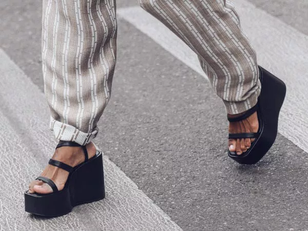 Platforms are trending on everything from sandals to sneakers.