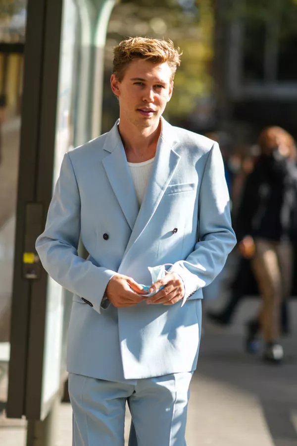 Austin Butler en París el 04 de octubre de 2021. Edward Berthelot/Getty Images