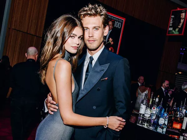 Kaia Gerber y Austin Butler en el TIME100 Gala en abril de 2023. Nina Westervelt/Variety vía Getty Images