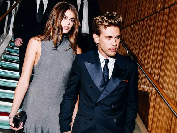 Kaia Gerber y Austin Butler en el TIME100 Gala 2023. Nina Westervelt / Variety vía Getty Images