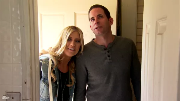 Christina Haack y Tarek El Moussa en 'Flip or Flop'.