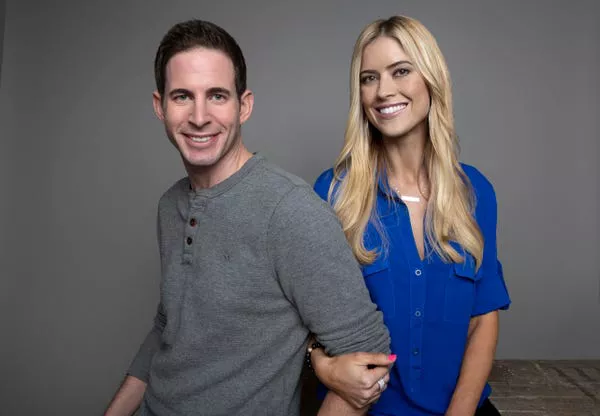 Christina Haack y Tarek El Moussa en 2017.