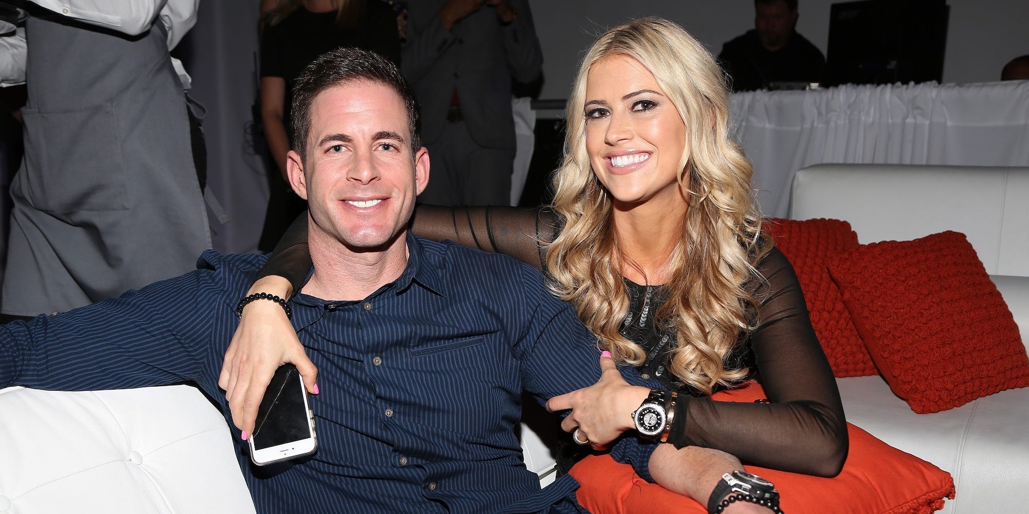 Una cronología de la relación romántica y profesional de Tarek El Moussa y Christina Haack, de 'Flip or Flop' a 'The Flip Off'