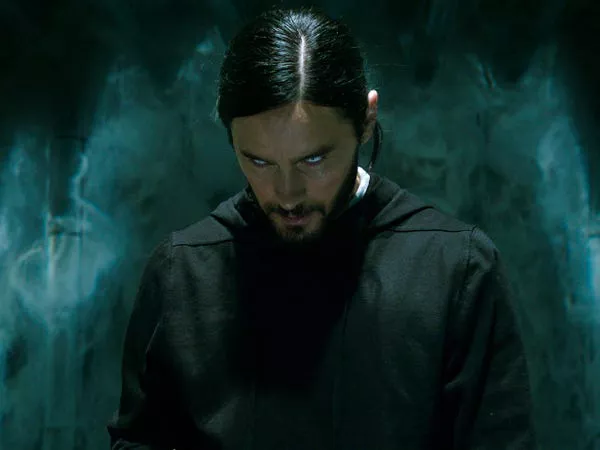 Jared Leto in 'Morbius.' Courtesy of Sony Pictures