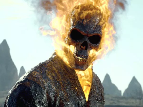 Nicolas Cage in 'Ghost Rider: Spirit of Vengeance.' Columbia Pictures