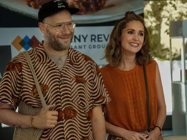 Seth Rogen and Rose Byrne in 'Platonic.'