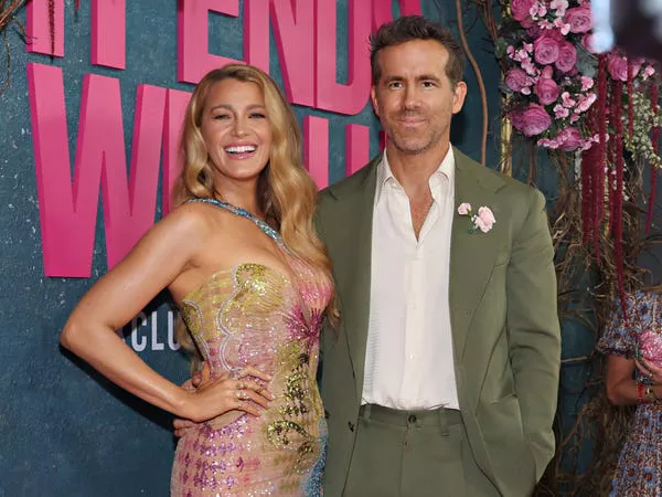 Blake Lively y Ryan Reynolds asistieron al estreno de 'It Ends With Us' en Nueva York.