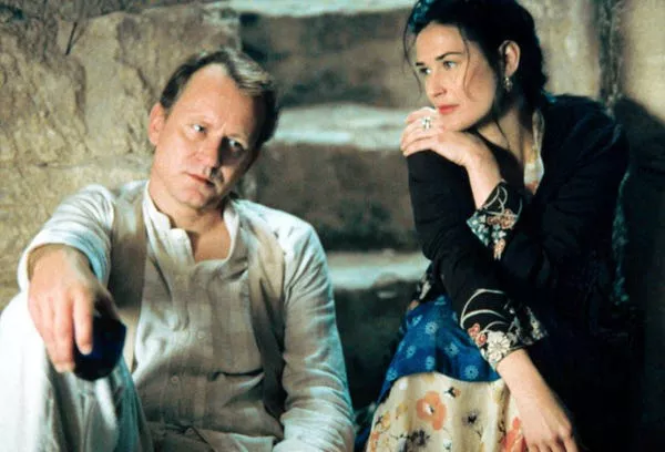 Stellan Skarsgård y Demi Moore en 'Passion of Mind.'