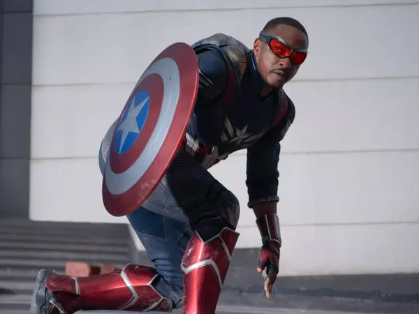 Anthony Mackie as Sam Wilson/Captain America in 'Captain America: Brave New World.' Eli Adé/Marvel Studios