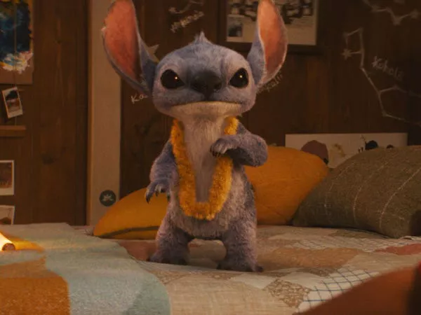 Stitch in the live-action remake of 'Lilo & Stitch.' Disney