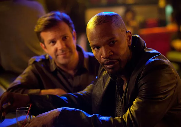 Jamie Foxx and Jason Sudeikis in 'Horrible Bosses 2.' Warner Bros. Pictures