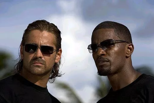 Jamie Foxx and Colin Farrell in Michael Mann's 'Miami Vice.' Universal Pictures