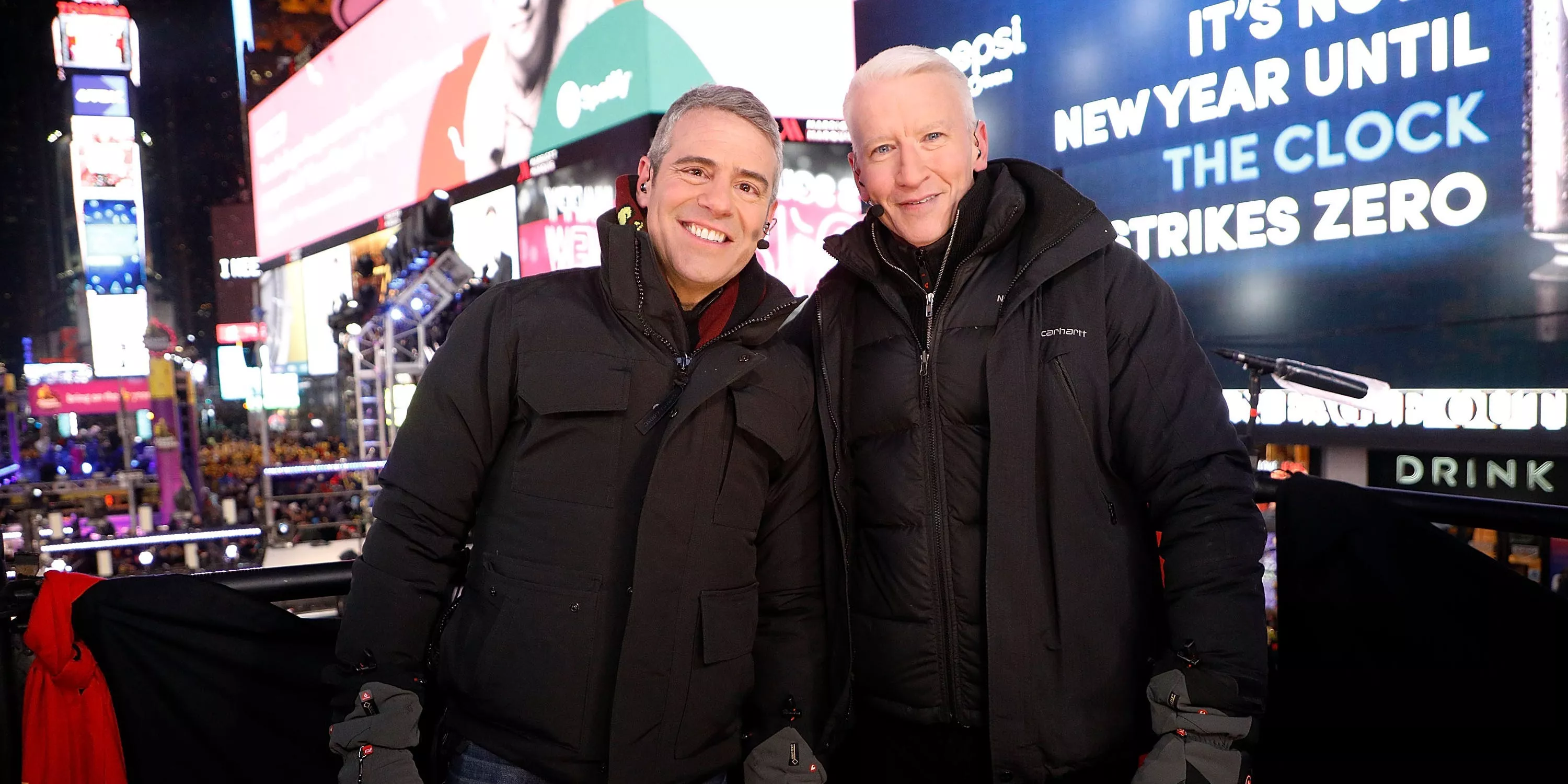 Cómo ver la Nochevieja en vivo con Anderson Cooper y Andy Cohen