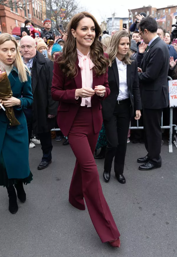 Kate Middleton durante una visita a Boston, Massachusetts, en diciembre de 2022. Samir Hussein/WireImage