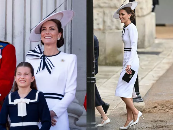 Kate Middleton en Trooping the Colour en junio de 2024. JUSTIN TALLIS/AFP/Mark Cuthbert/UK Press