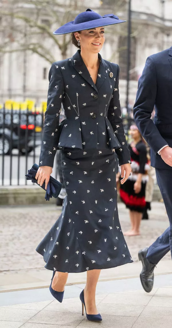 Kate Middleton asiste a un Servicio del Día de la Commonwealth en marzo de 2023. Samir Hussein/WireImage