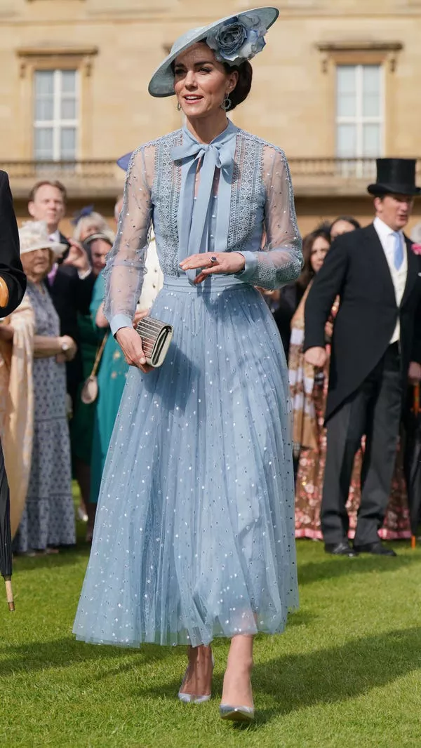 Kate Middleton asiste a una fiesta en el jardín en el Palacio de Buckingham en mayo de 2023. JONATHAN BRADY/POOL/AFP