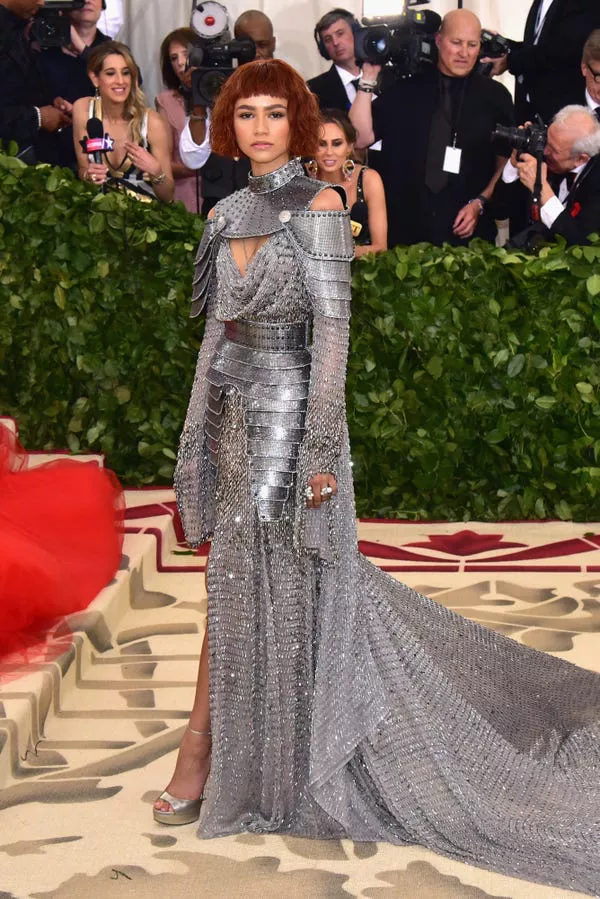 Zendaya asiste al Met Gala en Nueva York el 7 de mayo de 2018.