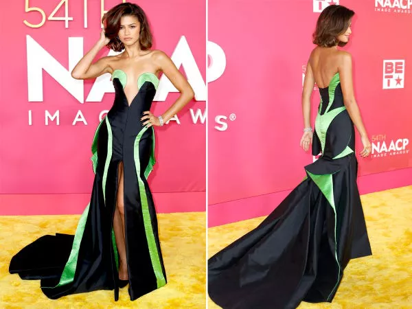 Zendaya asiste a los NAACP Image Awards en Pasadena el 25 de febrero de 2023.