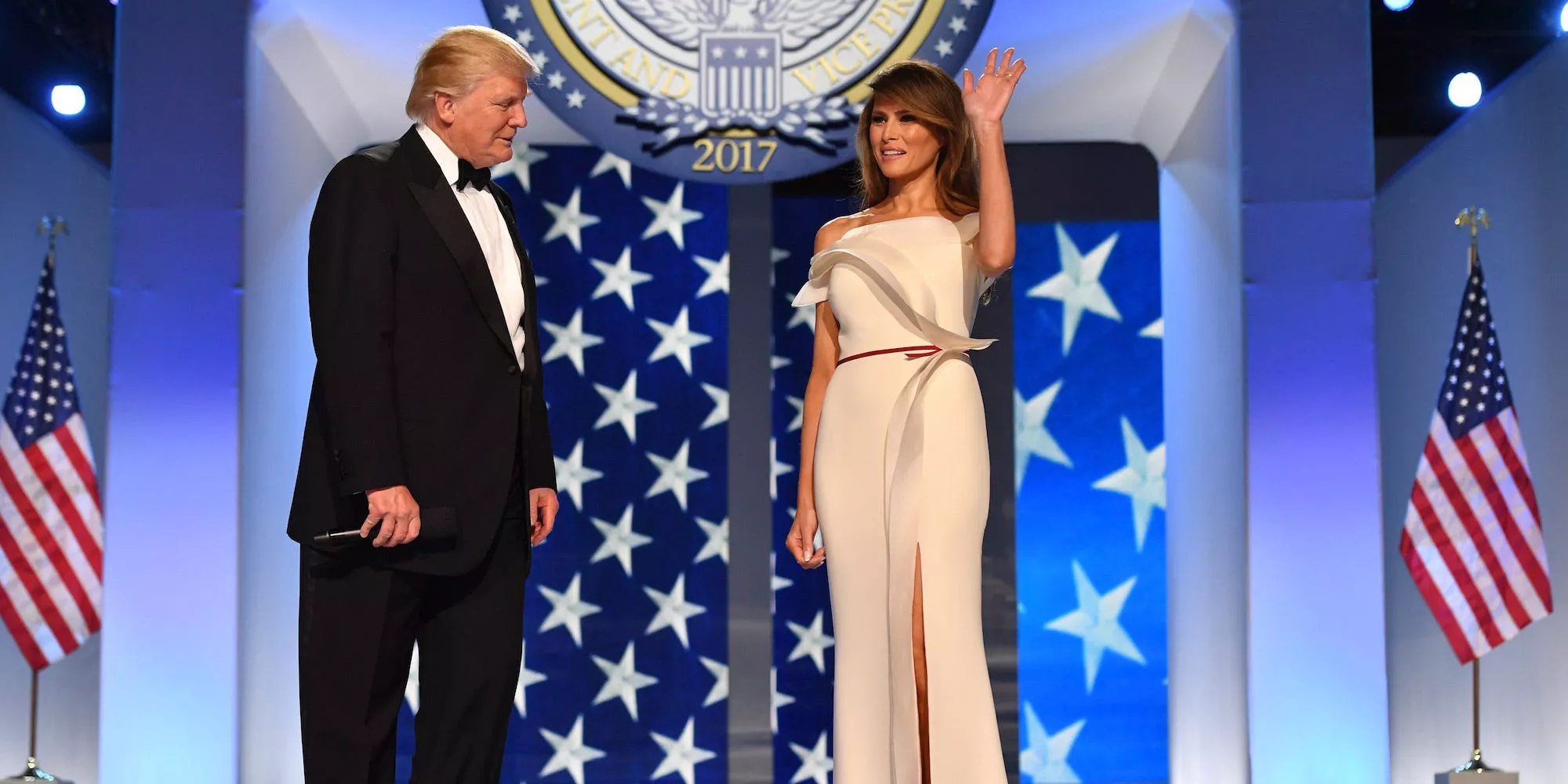 Imágenes de los vestidos de inauguración que las primeras damas han usado en los últimos 100 años