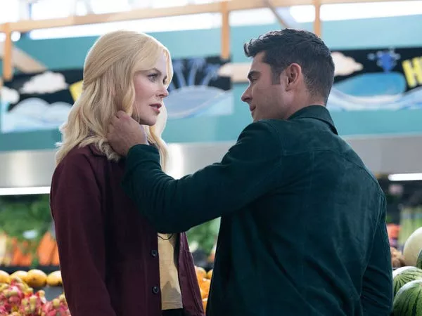 Nicole Kidman y Zac Efron en 'A Family Affair'. Netflix