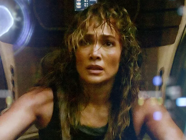 Jennifer Lopez en 'Atlas'. Netflix