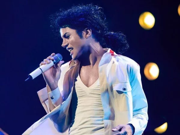 Jaafar Jackson como Michael Jackson en 'Michael'. Lionsgate