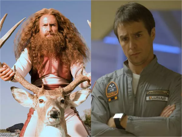 Sam Rockwell in 'Gentlemen Broncos' and 'Mute.' Fox Searchlight Pictures; Sony Pictures Classics and Stage 6 Films