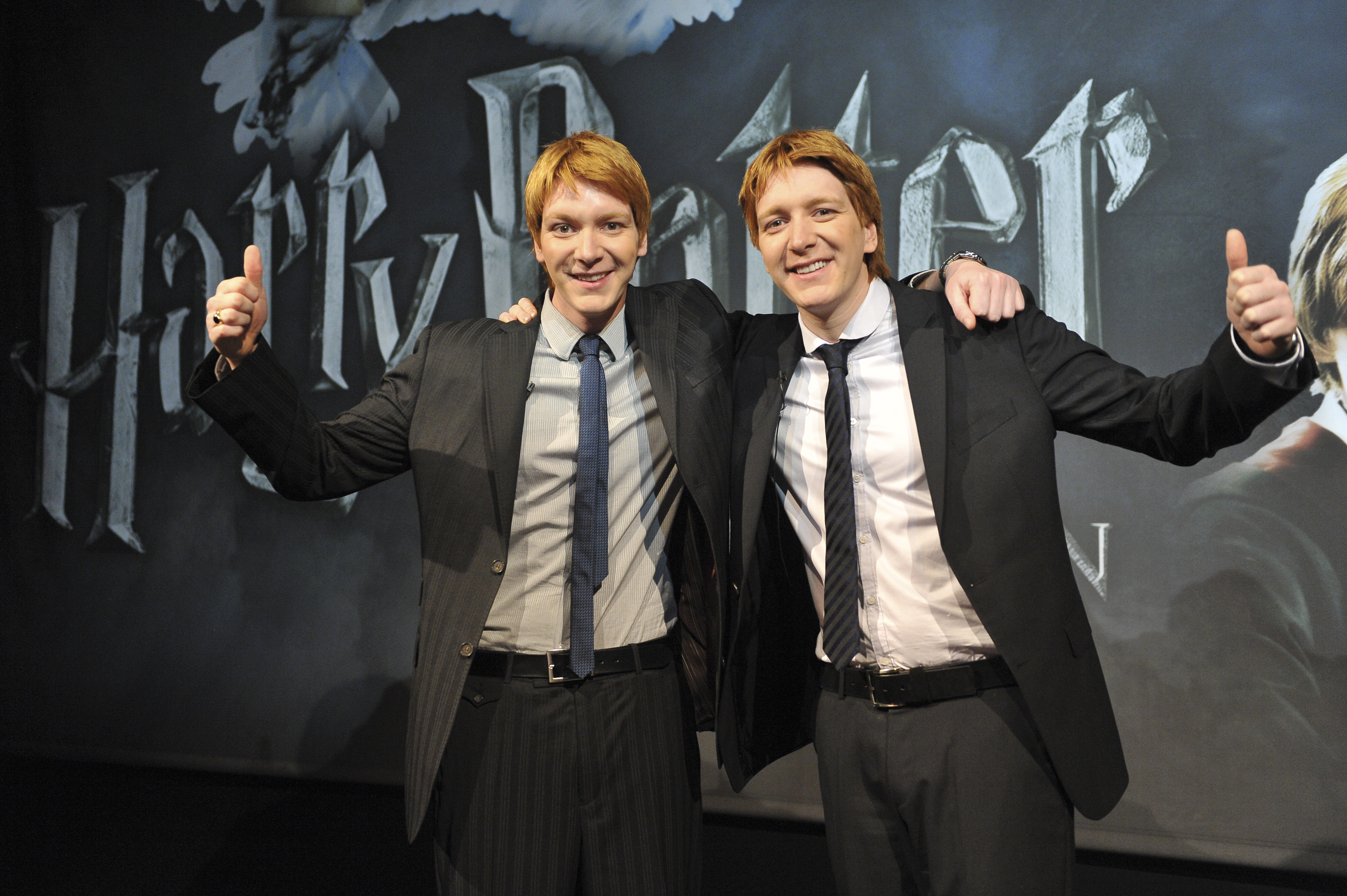 'Harry Potter' Gemelos Weasley: Oliver, James Phelps Ahora