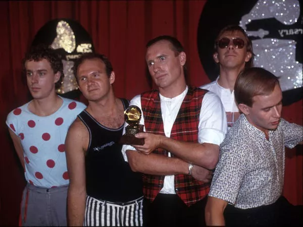 Men at Work won best new artist in 1983